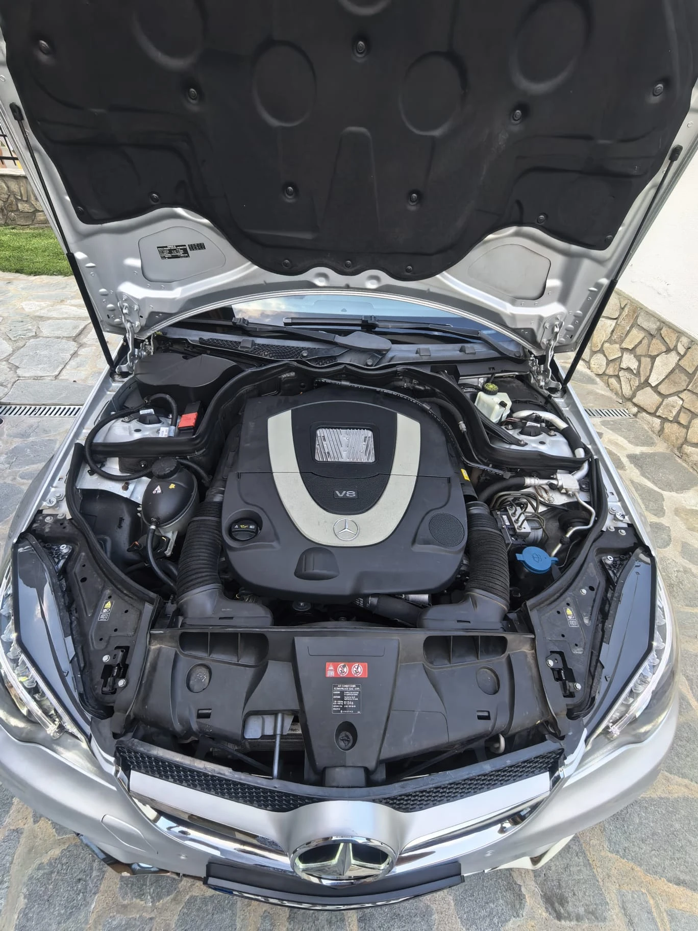 Mercedes-Benz E 500 Cabriolet V8 / Facelift / 124 000 км, снимка 6 - Автомобили и джипове - 55724021