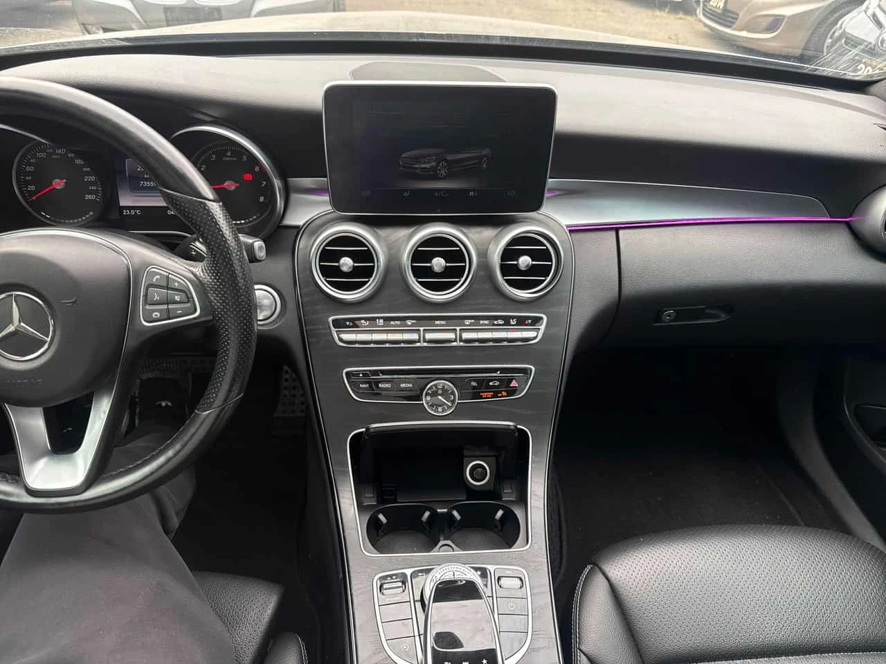 Mercedes-Benz C 300 / AMG PACK / AMBIENT / PANO / ���������� | Mobile.bg � ����������� 9