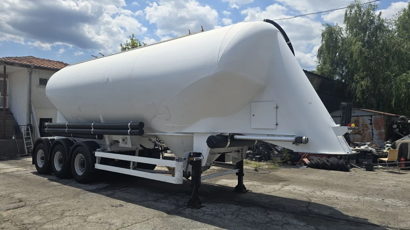 Полуремарке Spitzer 39 куб./ 4800 кг.тара, снимка 8 - Ремаркета - 55070125