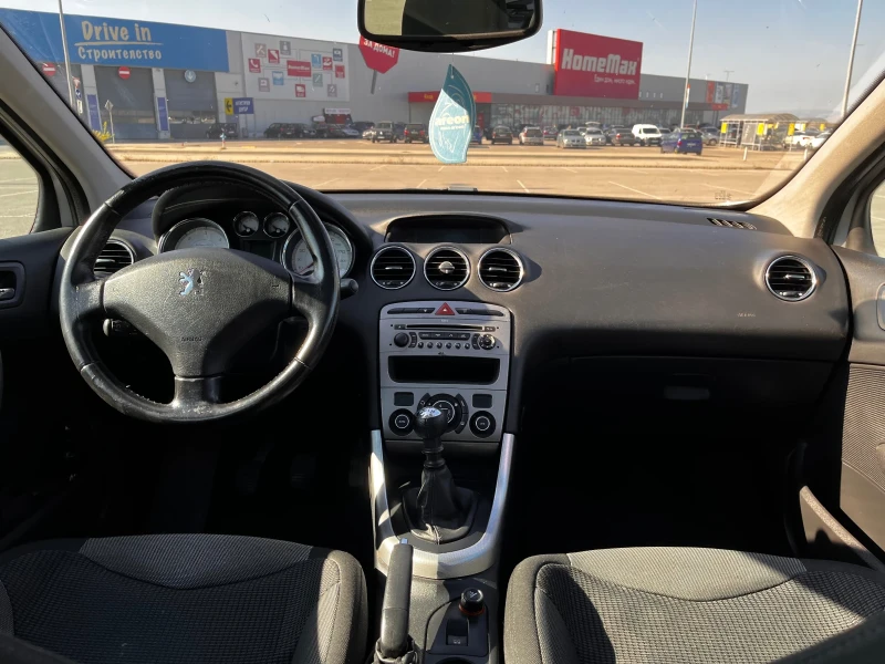 Peugeot 308 1.6HDI 109 TOP PANORAMA, снимка 9 - Автомобили и джипове - 48070106