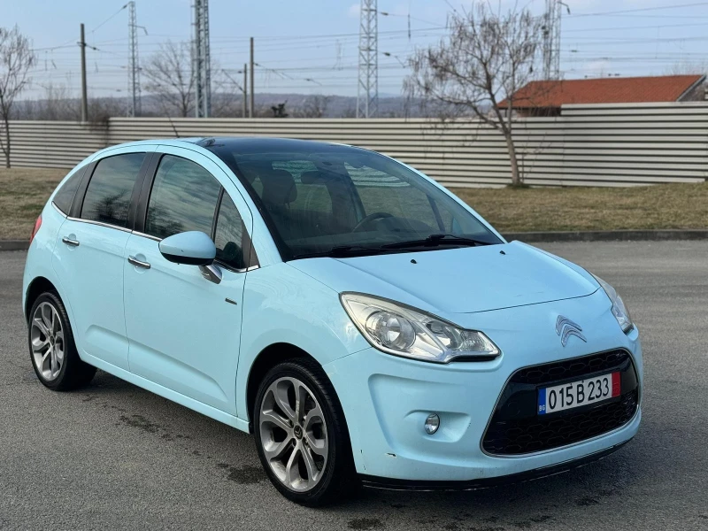 Citroen C3 1.4i 75hp AuA4 Exclusive blue, снимка 4 - Автомобили и джипове - 49005889