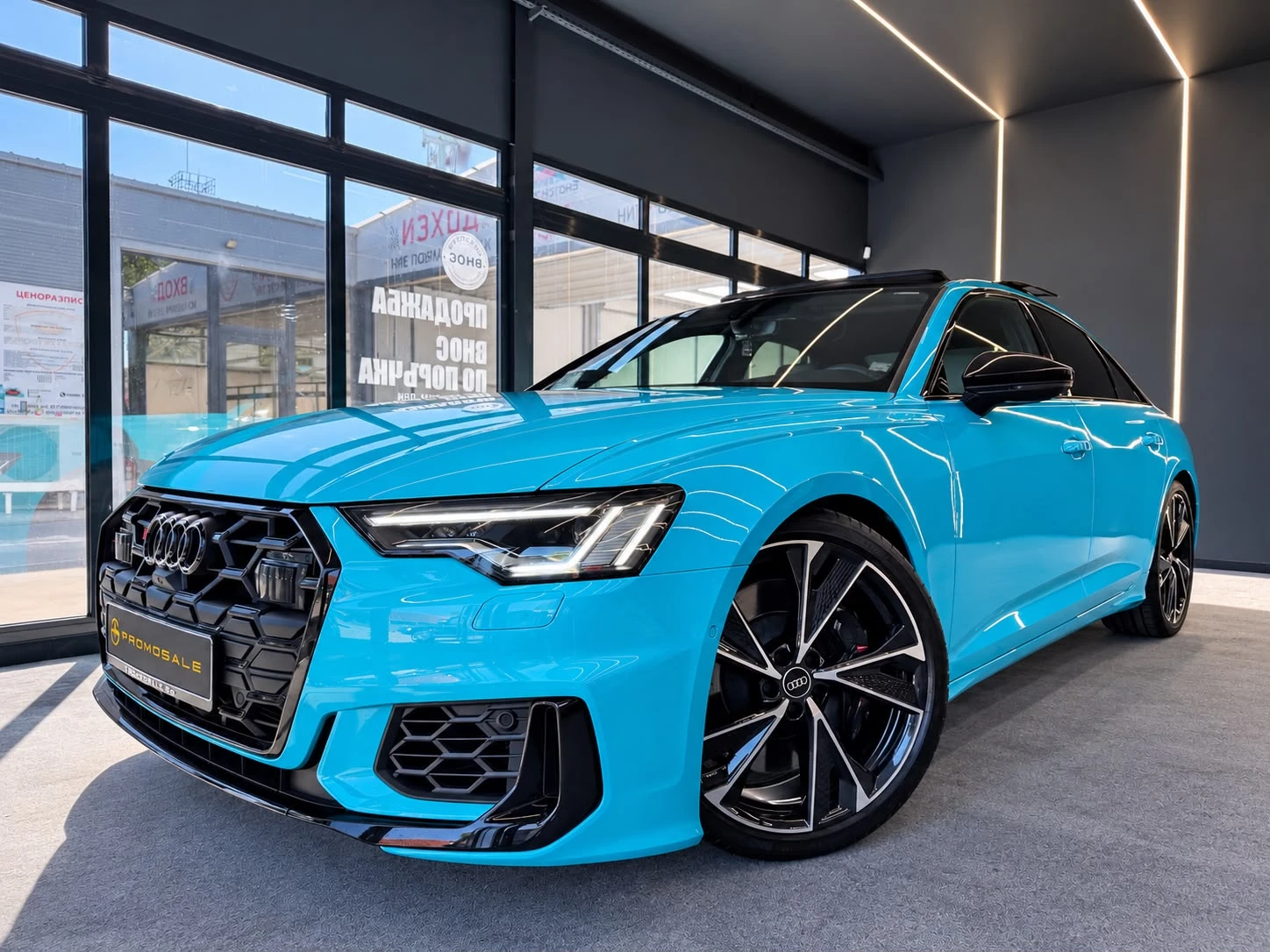 Audi S6 BiTurbo* B&O* Pano* Подгрев* ЛИЗИНГ , снимка 3 - Автомобили и джипове - 56360413