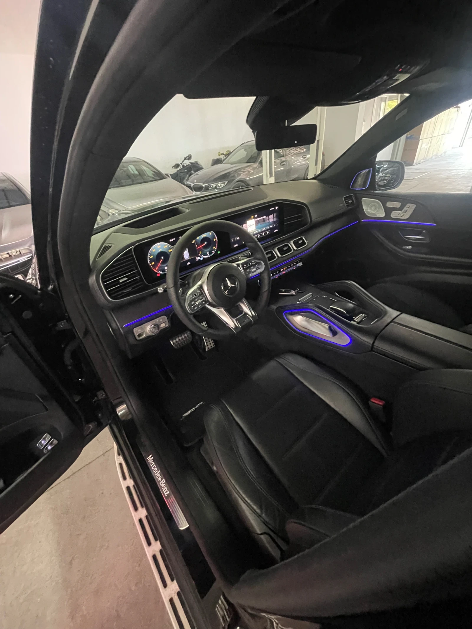 Mercedes-Benz GLE 400 D/AMG 6.3face/Burm/360/теглич/подгр/панор/head-up/, снимка 10 - Автомобили и джипове - 55451166