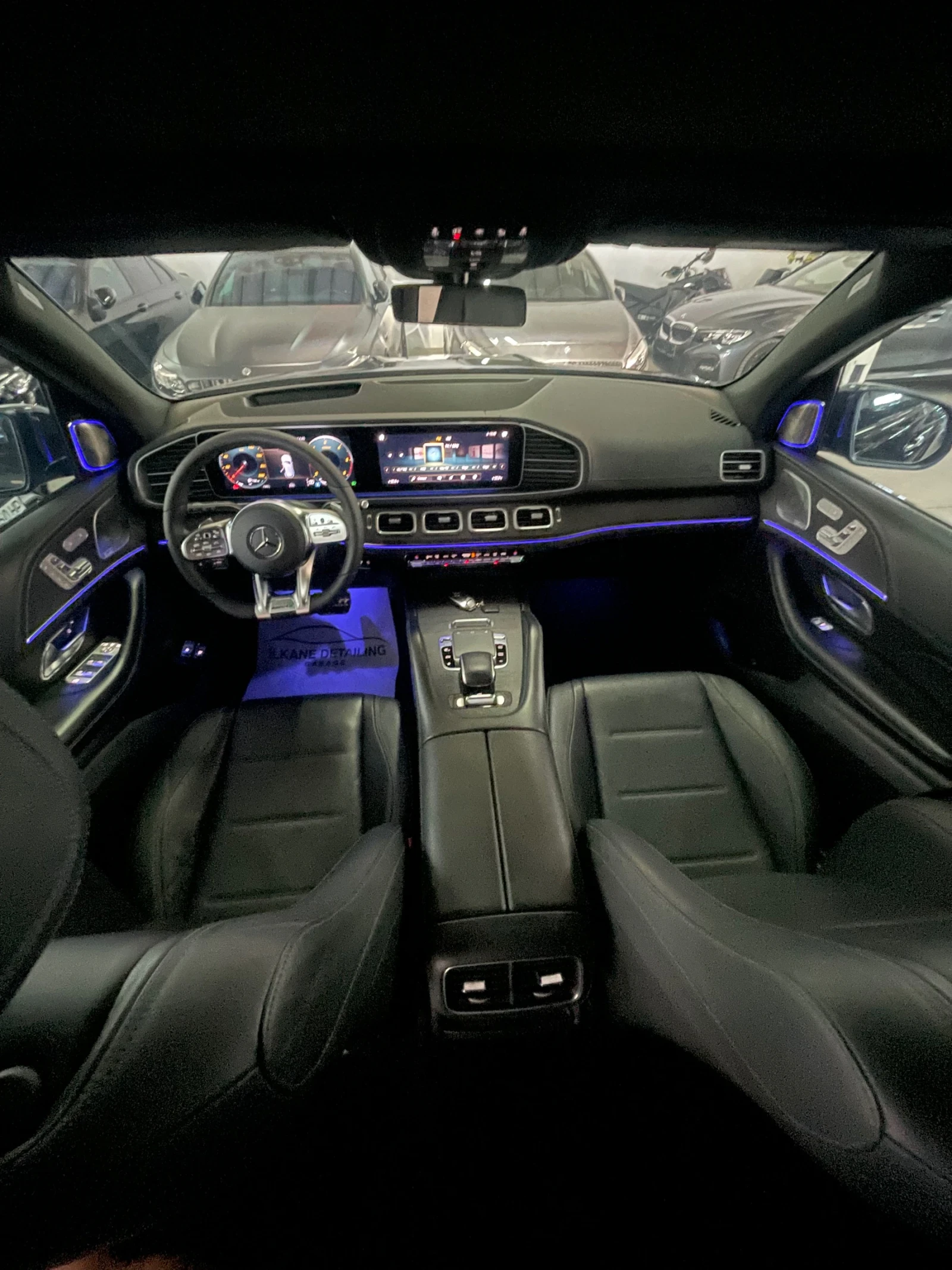Mercedes-Benz GLE 400 D/AMG 6.3face/Burm/360/теглич/подгр/панор/head-up/, снимка 9 - Автомобили и джипове - 55451166