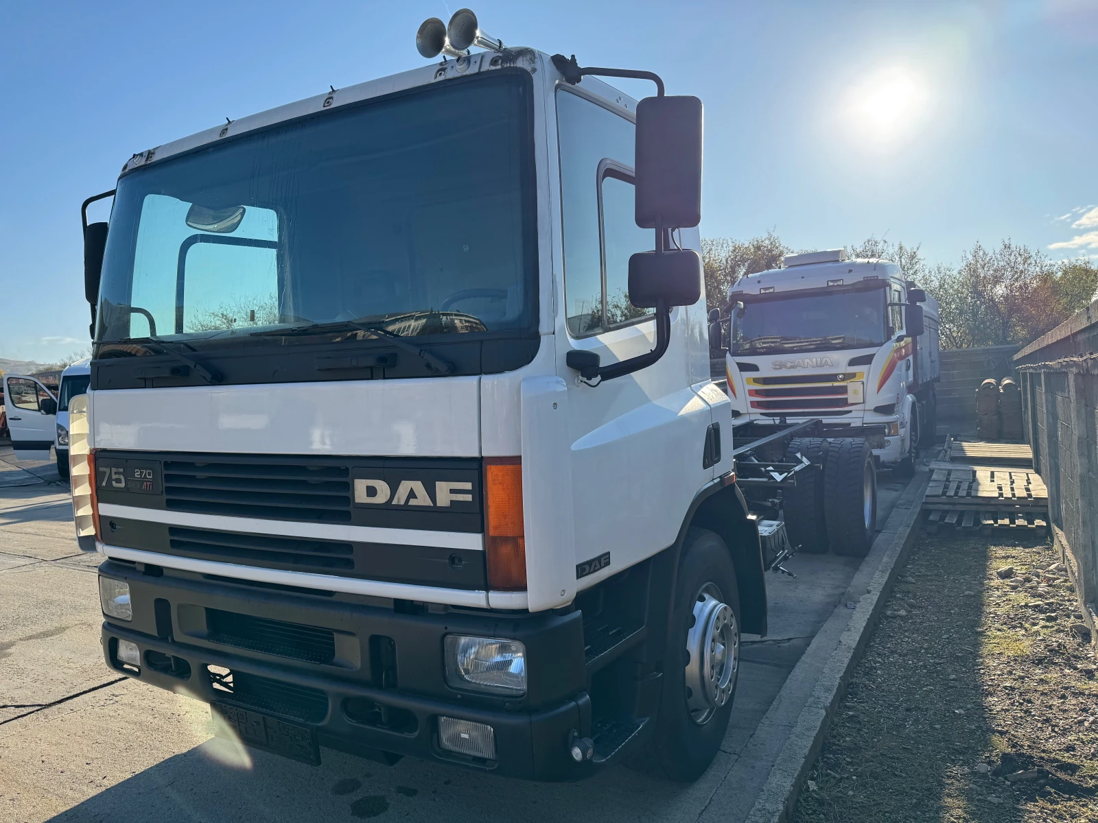 Daf Fa 75.270 с помпа за самосвал  - изображение 7