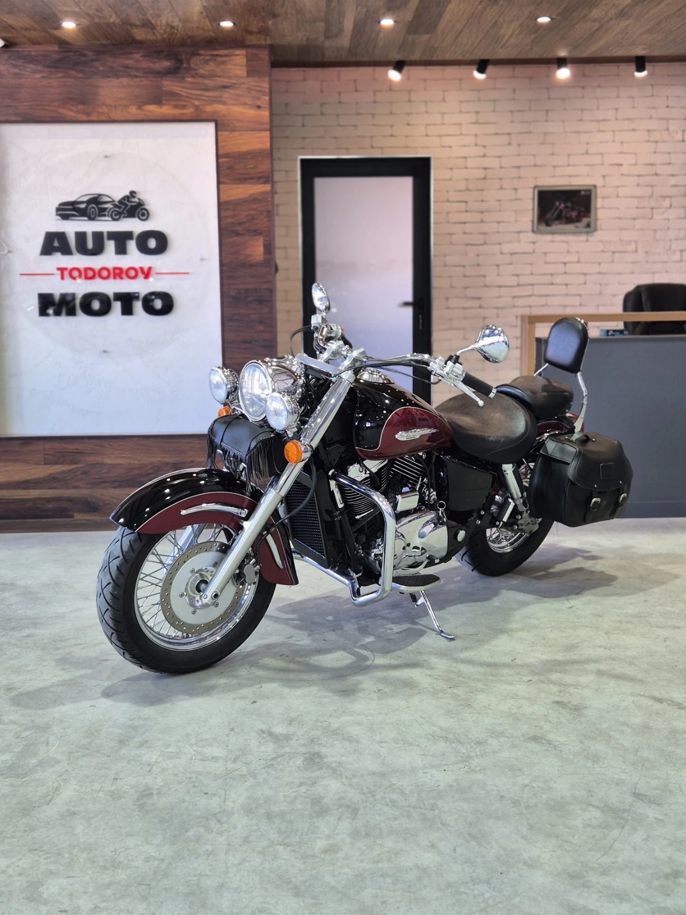 Honda Shadow  VT 1100 C3 A2 категория НОВ ВНОС ОТ ШВЕЙЦАРИЯ!!, снимка 3 - Мотоциклети и мототехника - 54683551