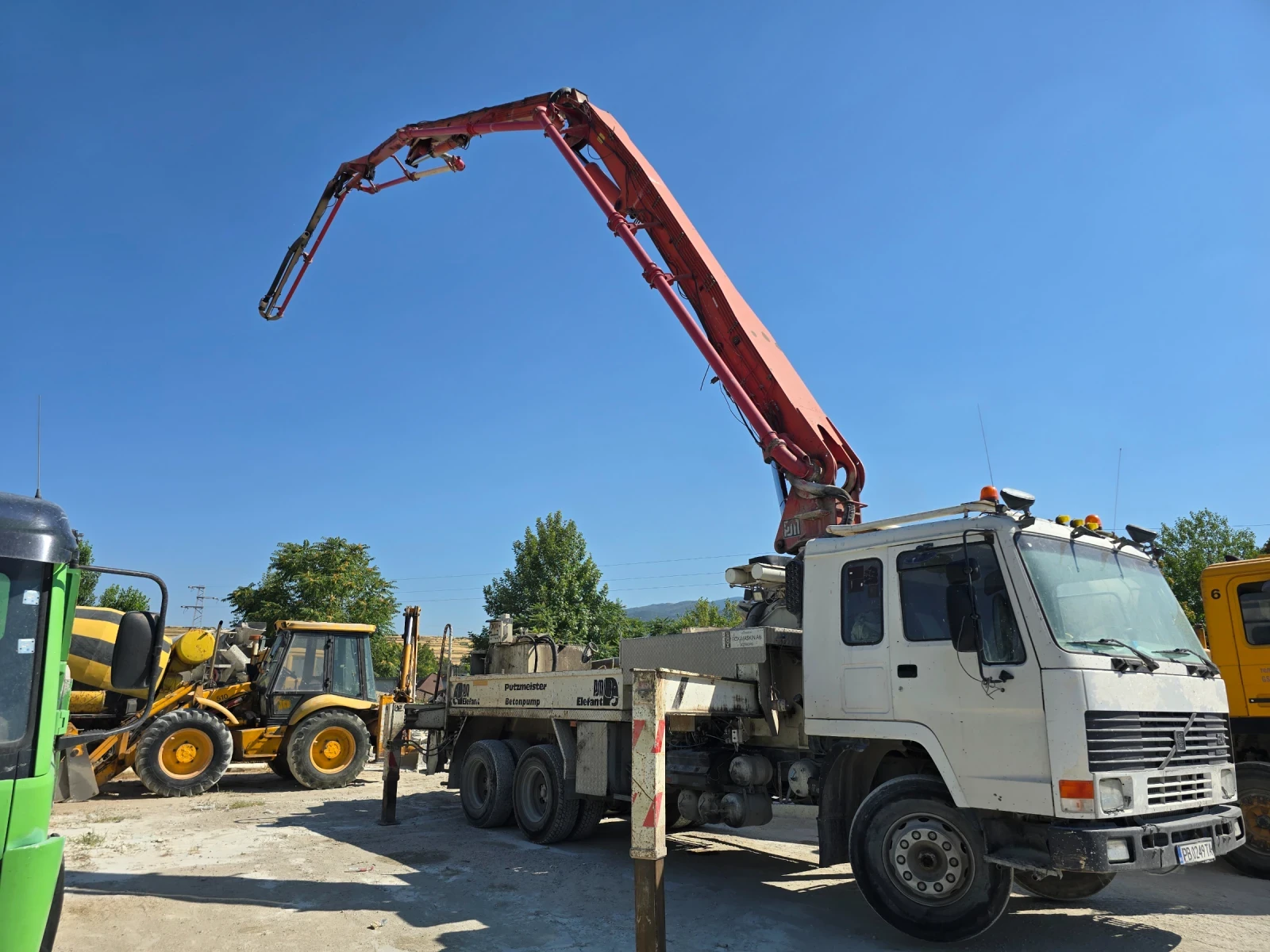 Бетон помпа Volvo FL10, снимка 8 - Индустриална техника - 55627694