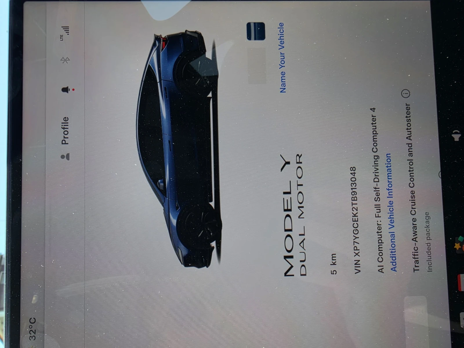 Tesla Y Juniper LR AWD 6+ 1, снимка 12 - Автомобили и джипове - 55091436
