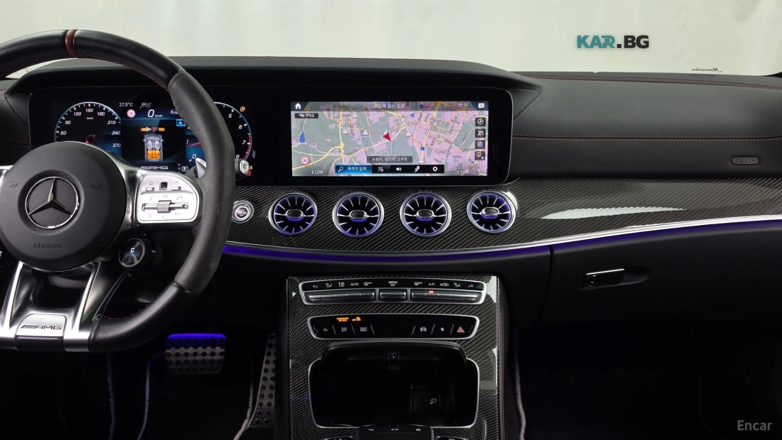 Mercedes-Benz CLS 53 AMG 4MATIC+ * ПОДГРЕВ* ОБДУХВАНЕ* ПАНО* 360* BUREMSTER, снимка 13 - Автомобили и джипове - 55899332