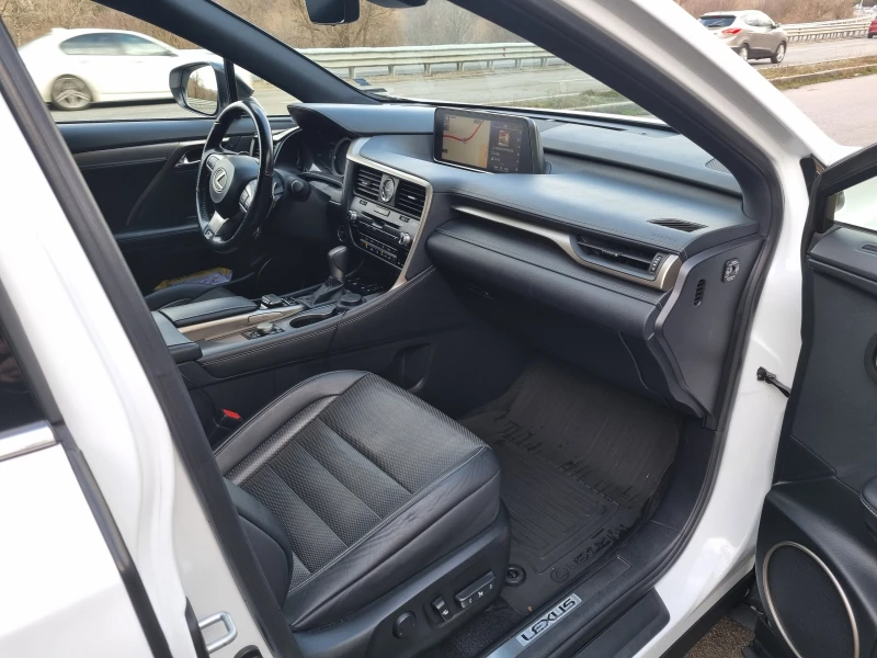 Lexus RX 450h F-sport/KEYLESS/HEAD-UP/360 Camera/FULL/ Гаранция, снимка 14 - Автомобили и джипове - 52975066