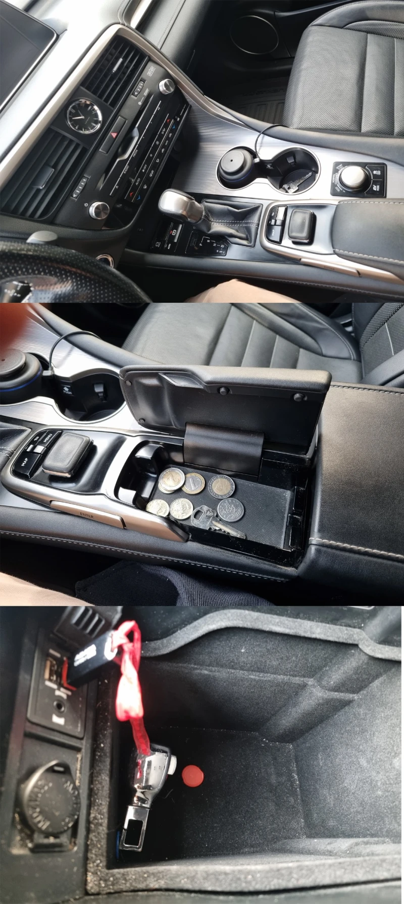 Lexus RX 450h F-sport/KEYLESS/HEAD-UP/360 Camera/FULL/ Гаранция, снимка 16 - Автомобили и джипове - 52975066