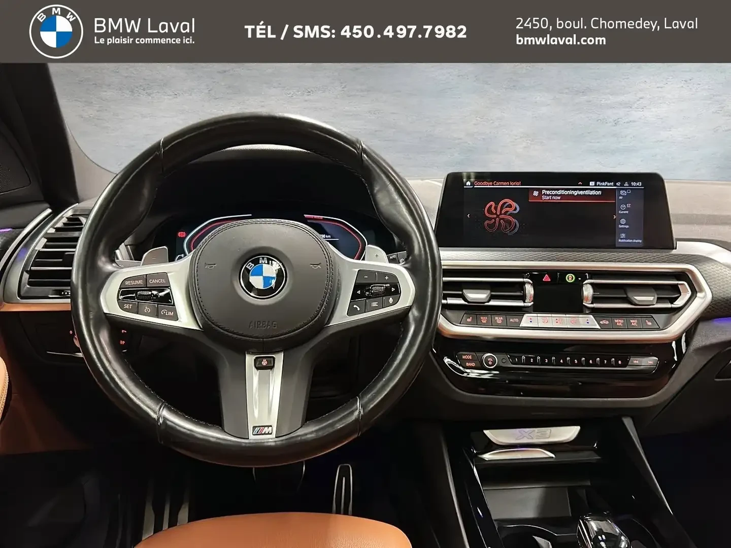 BMW X3 X-Drive* 30i* M-Pack* Distronic* H/K* От БМВ, снимка 6 - Автомобили и джипове - 55477767