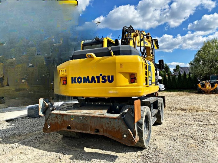 Багер Komatsu PW148-8, снимка 5 - Индустриална техника - 46752489