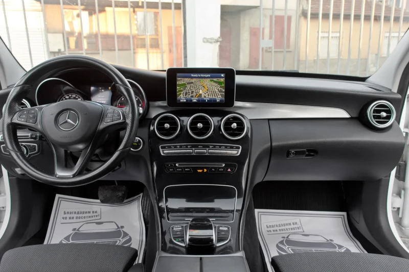 Mercedes-Benz C 220 2.2CDI-DISTRONIC-AVANTGARDE-ПОДГРЕВ-ASSIST-LED-TOP, снимка 9 - Автомобили и джипове - 49119292