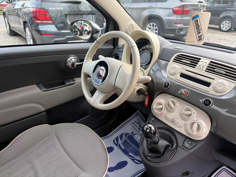 Fiat 500 1.2i panorama/E6, снимка 14 - Автомобили и джипове - 49223999