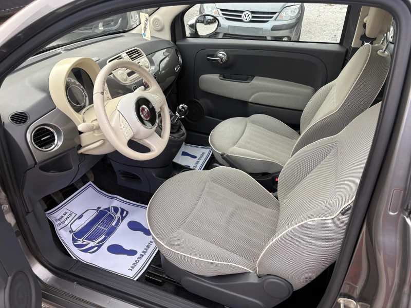 Fiat 500 1.2i panorama/E6, снимка 9 - Автомобили и джипове - 49223999