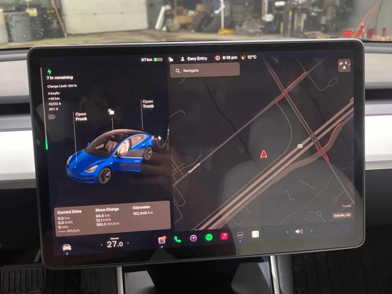 Tesla Model 3 2019 * Standard Range Plus * ОТ ПРЕДСТАВИТЕЛСТВО, снимка 8 - Автомобили и джипове - 53321733