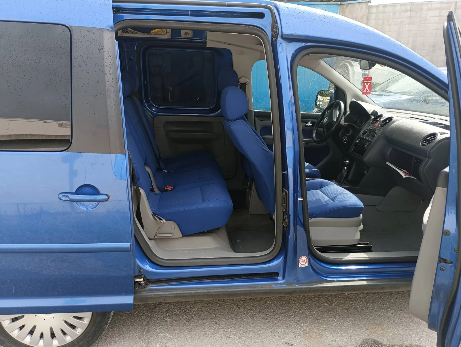 VW Caddy 1, 9 Пътнически | Mobile.bg — изображение 5