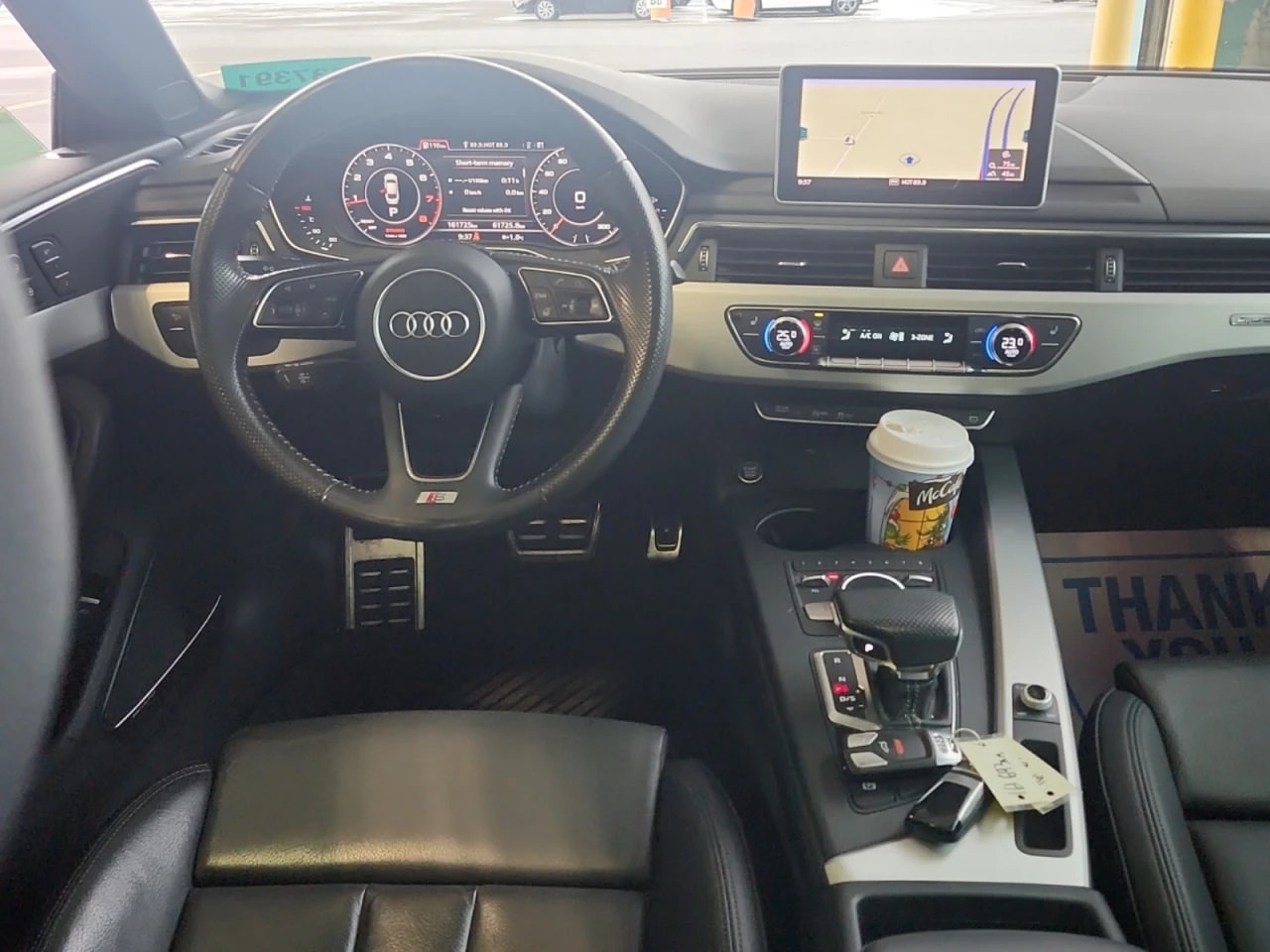 Audi A5 * АВТО КРЕДИТ* ЦЕНА ДО БГ * СЕРВИЗНА ИСТОРИЯ *  - изображение 6