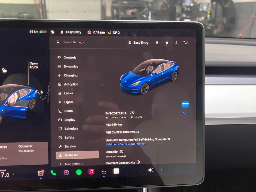 Tesla Model 3 2019 * Standard Range Plus * ОТ ПРЕДСТАВИТЕЛСТВО - изображение 10