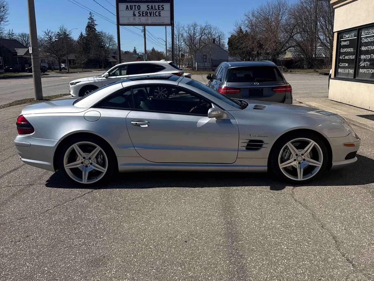 Mercedes-Benz SL 55 AMG  5.5L V8 COMPRESSOR , снимка 3 - Автомобили и джипове - 54001635