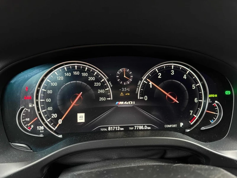 BMW X3 * M40i * CARFAX * БЕЗ ПЪРВОНАЧАЛНА ВНОСКА, снимка 8 - Автомобили и джипове - 52875349