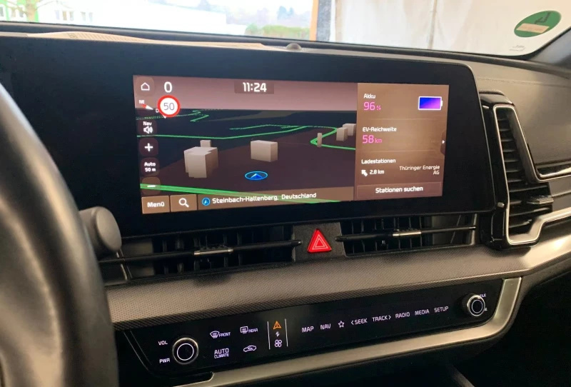 Kia Sportage 1.6PHEV/265HP/GT-LINE/4WD/PANO/360/H&K/MEMO/804g, снимка 7 - Автомобили и джипове - 53536874