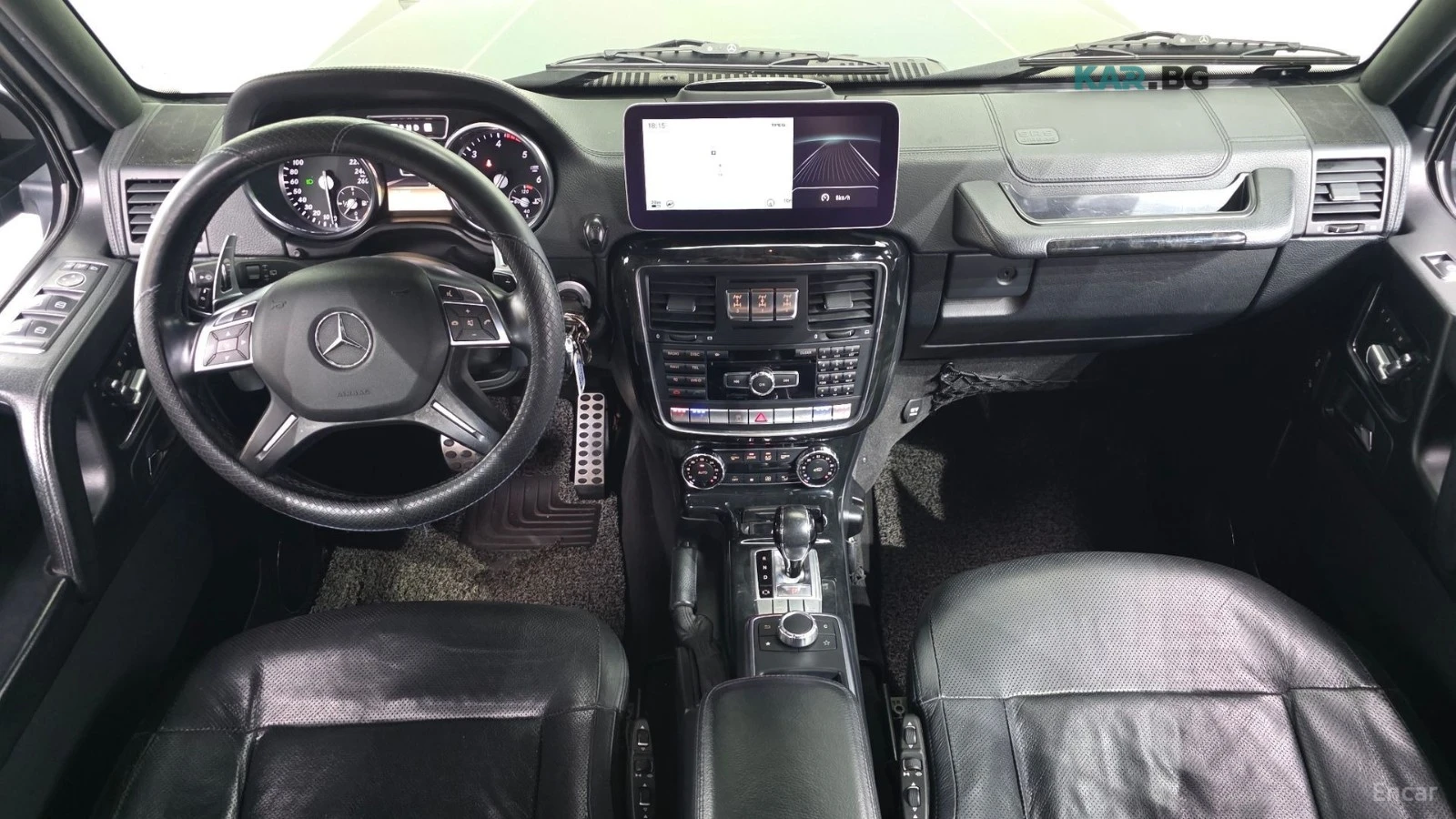 Mercedes-Benz G 350 * BlueTec* ПОДГРЕВ* ОБДУХВАНЕ* ШИБИДАХ* КОЖА* КАМЕ, снимка 7 - Автомобили и джипове - 54914075