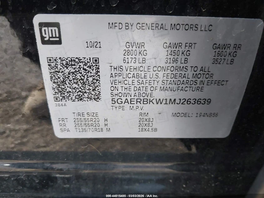 Buick Enclave 3.6L V-6 DI, DOHC, VVT, 310HP Front Wheel Drive | Mobile.bg � ����������� 9