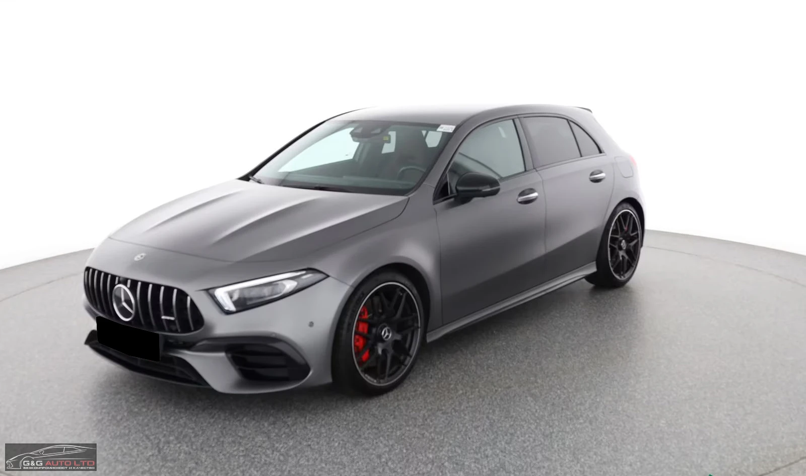 Mercedes-Benz A45 AMG 4MATIC/387HP/NIGHT/BURM/360/HUD/NAVI/LED/672g, снимка 1