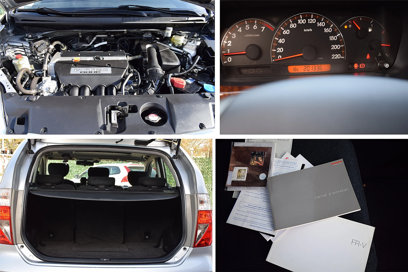 Honda Fr-v 2.0ШВЕЙЦАРИЯ/150.к.с, снимка 16 - Автомобили и джипове - 54175819