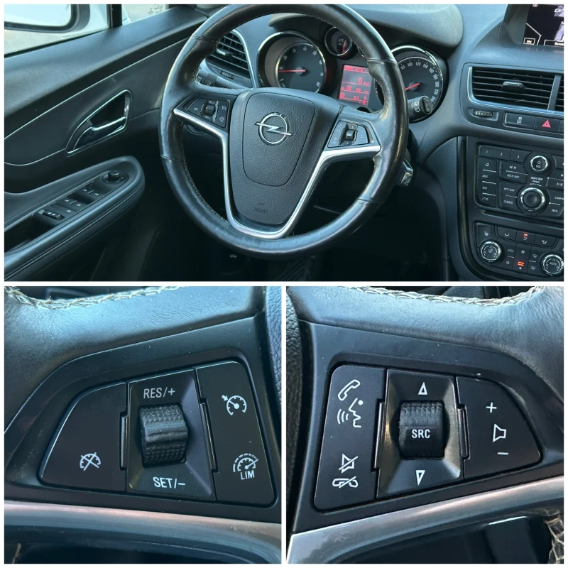 Opel Mokka 1.4 Turbo | Автомат | Cosmo | Кожа | Подгрев, снимка 8 - Автомобили и джипове - 53583988