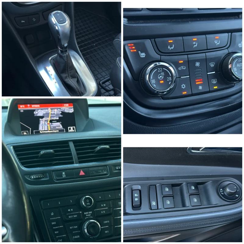 Opel Mokka 1.4 Turbo | Автомат | Cosmo | Кожа | Подгрев, снимка 10 - Автомобили и джипове - 53583988