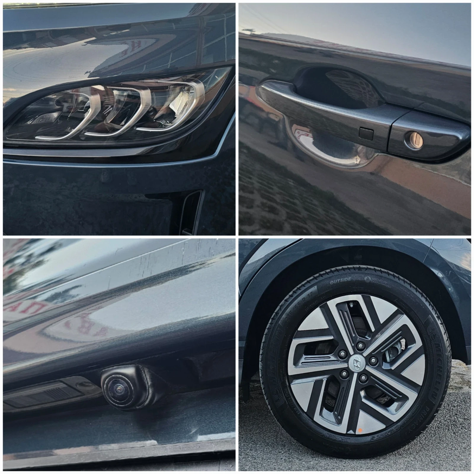 Hyundai Kona 64kWh Facelift 100%SOH KRELL Гаранция Термопомпа, снимка 13 - Автомобили и джипове - 55962767