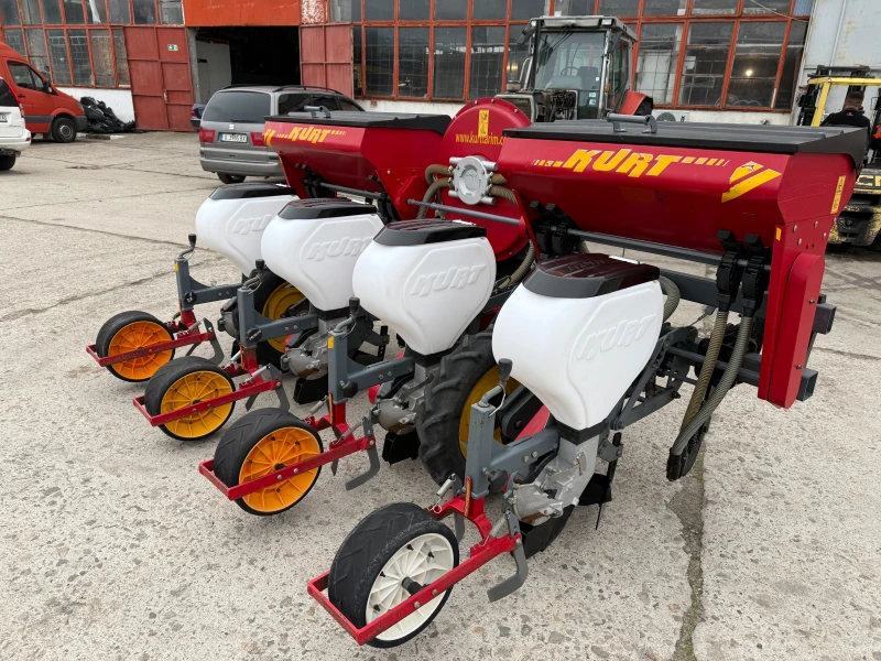 Сеялка ALP КУРТ 4 реда с торовнасяне, снимка 2 - Селскостопанска техника - 52463902