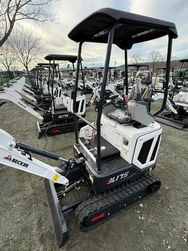 Багер Kubota BECKER B-17, снимка 15 - Индустриална техника - 49279953