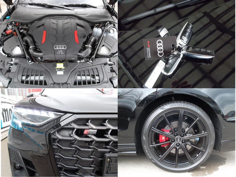 Audi S8 Quattro = Black Optic Plus= Audi Exclusive, снимка 17 - Автомобили и джипове - 50486377