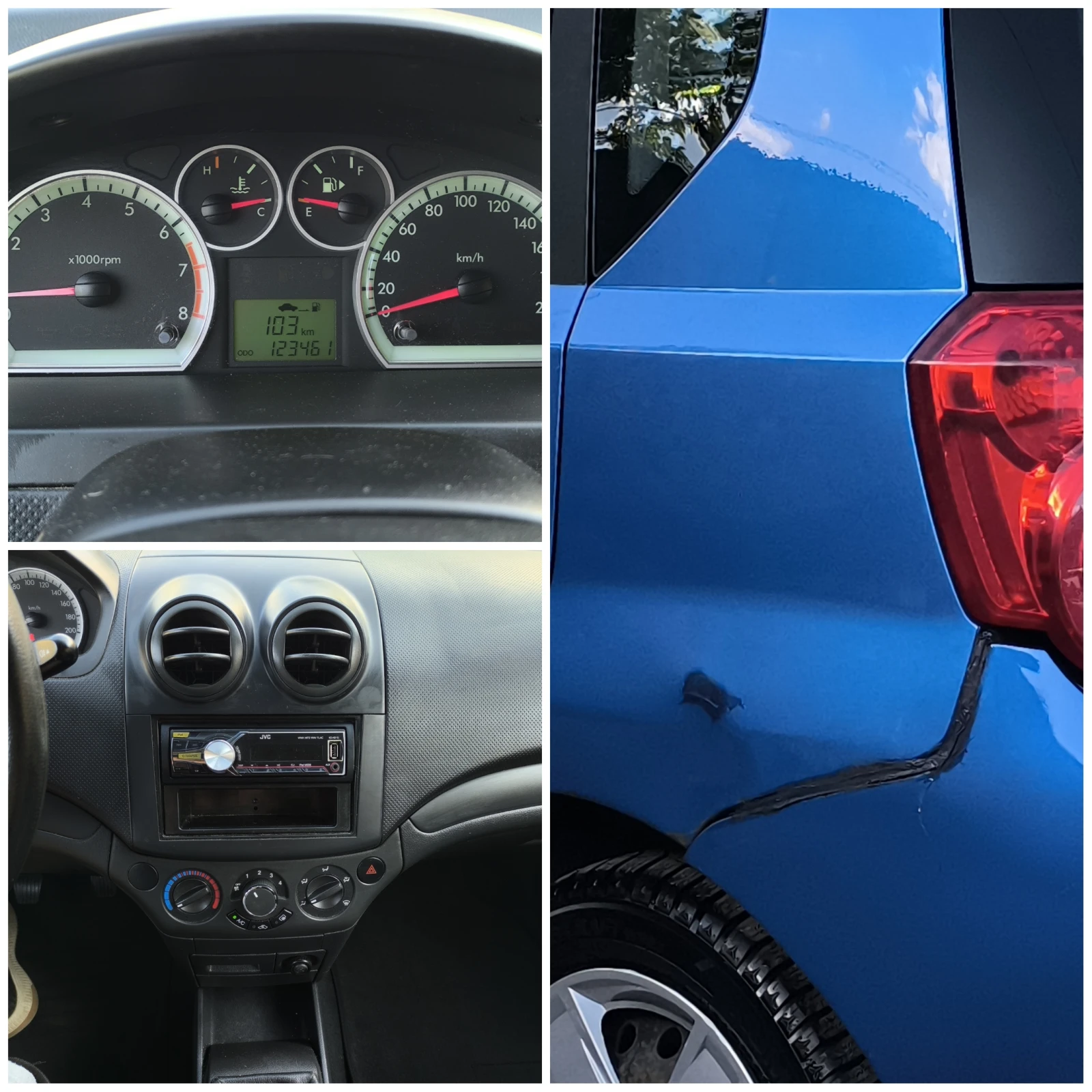 Chevrolet Aveo FACE LIFT-1.2i-75кс(4-цилиндъра, верига)-КЛИМАТИК-, снимка 17 - Автомобили и джипове - 54922977