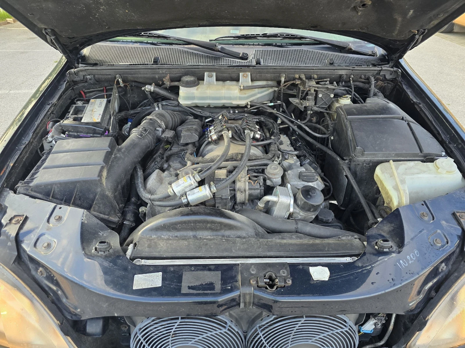 Mercedes-Benz ML 430 5.0 M113 LPG, снимка 9 - Автомобили и джипове - 54568852