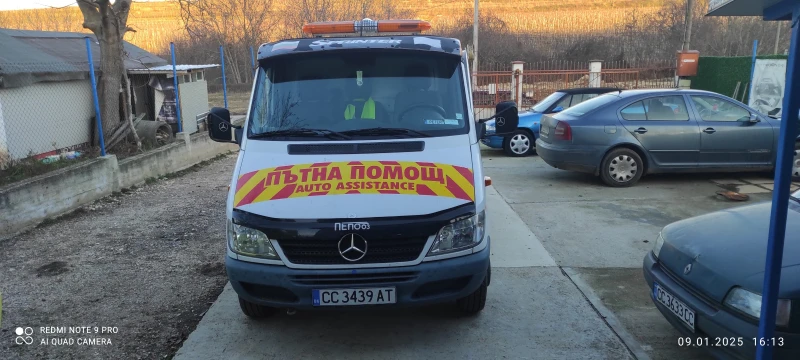 Mercedes-Benz 412 ПЪТНА ПОМОЩ, снимка 3 - Камиони - 48787872