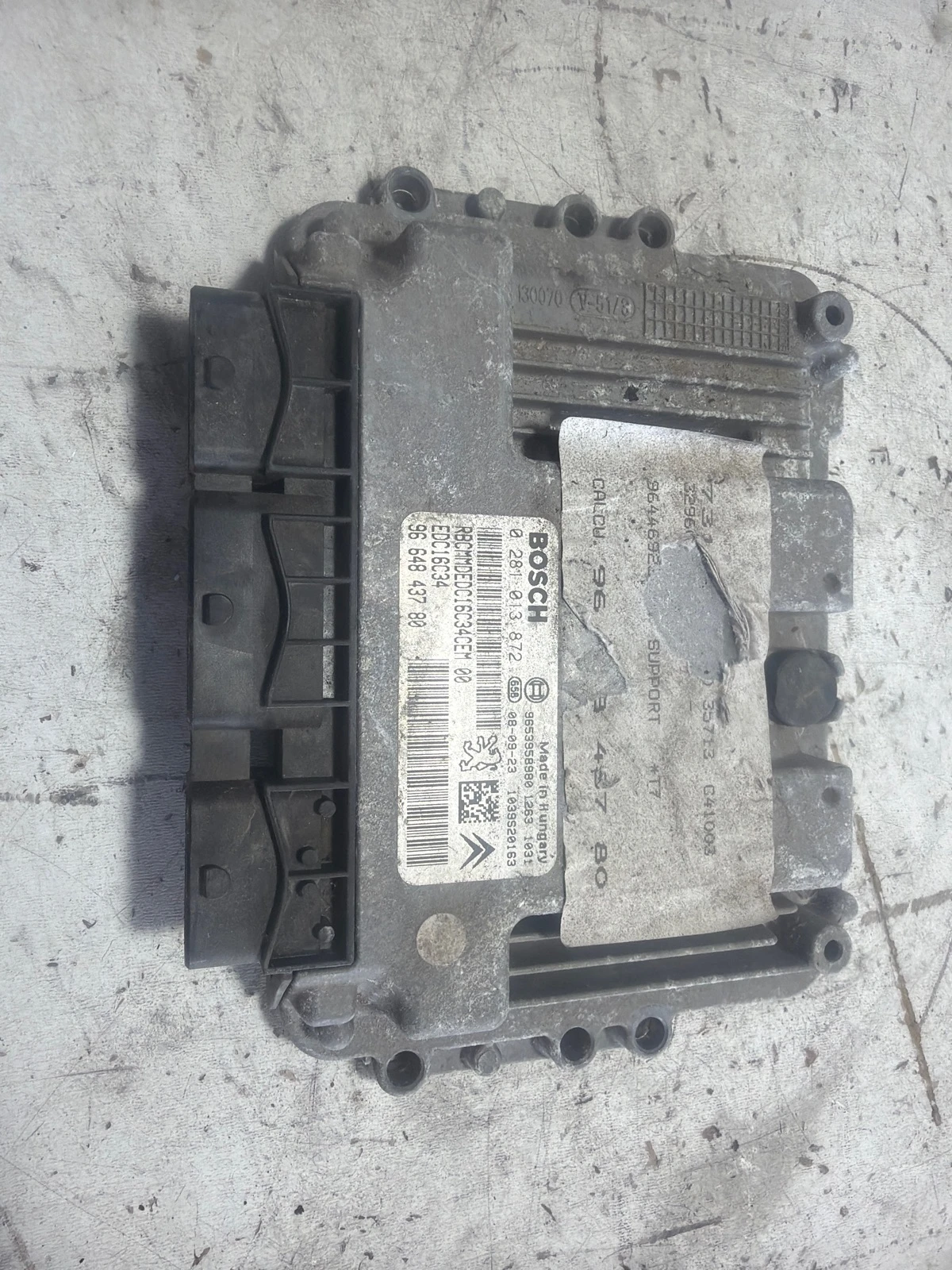компютър 1.6 HDI 9664843780 0281013872 Peugeot 308