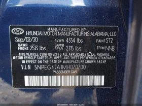 Hyundai Sonata 2.5l Se, снимка 9
