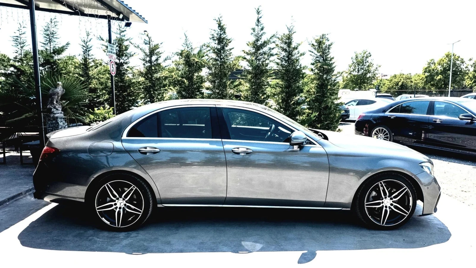 Mercedes-Benz E 220 D FULL AMG LINE   100% | Mobile.bg   11