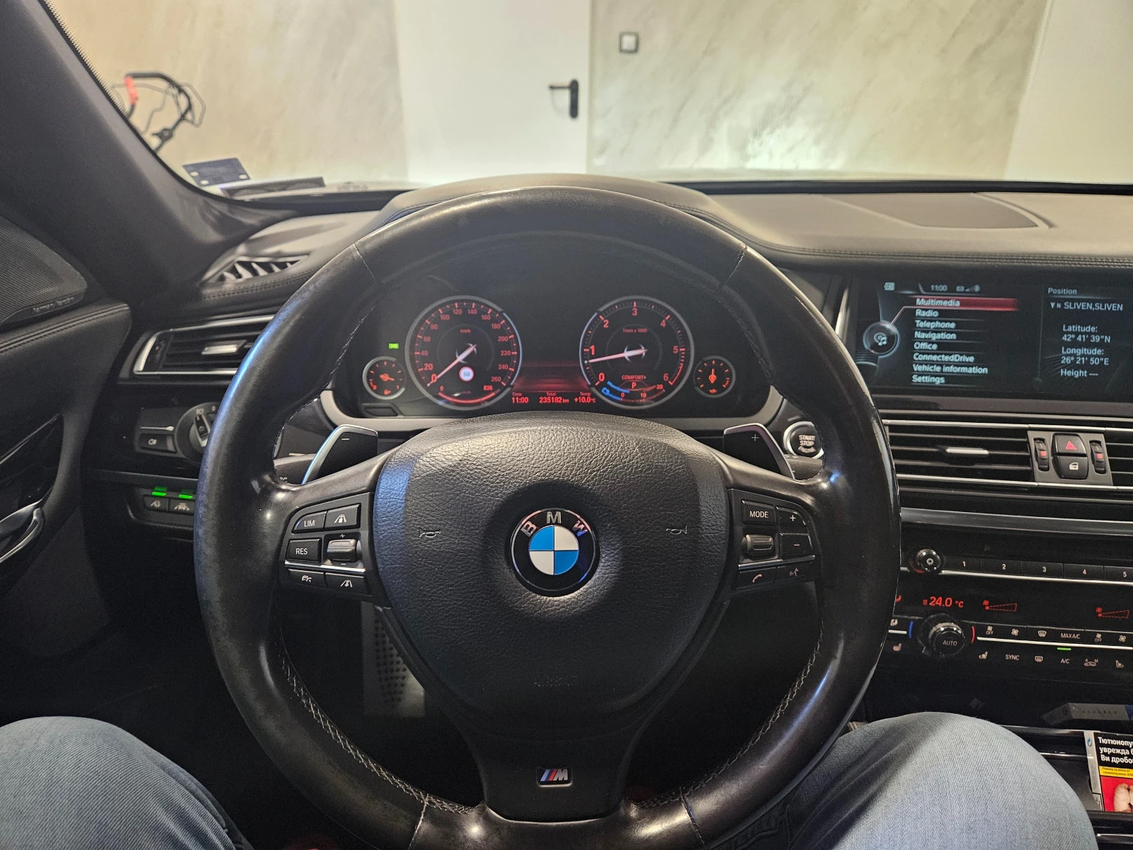 BMW 750 M Sport Package , Night vision, снимка 9 - Автомобили и джипове - 54328352