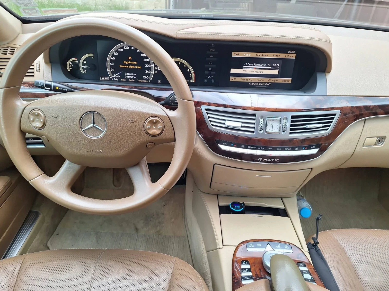 Mercedes-Benz S 320 S 320 4 Matic реални 266, снимка 6 - Автомобили и джипове - 54538081