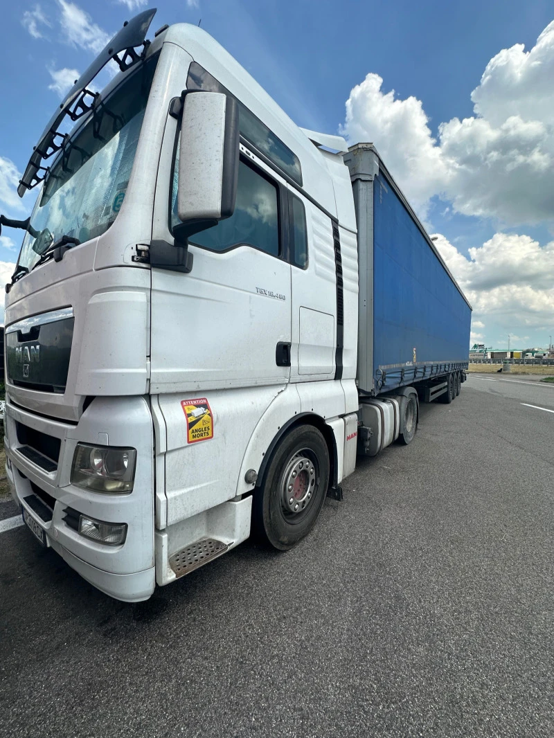 Man Tgx Man TGX 480 Euro 5+ EVV XL Cab ретардер , снимка 2 - Камиони - 46493590