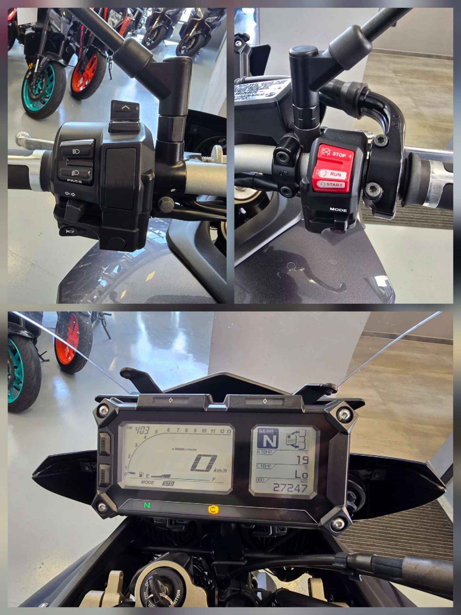 Yamaha Tracer 900ie, ABS-TCS, 2016г., снимка 15 - Мотоциклети и мототехника - 54509660