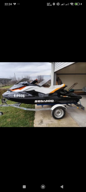 Джет Bombardier Sea Doo Gti, снимка 2 - Воден транспорт - 48645953