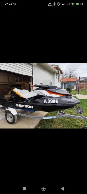 Джет Bombardier Sea Doo Gti, снимка 1 - Воден транспорт - 48645953