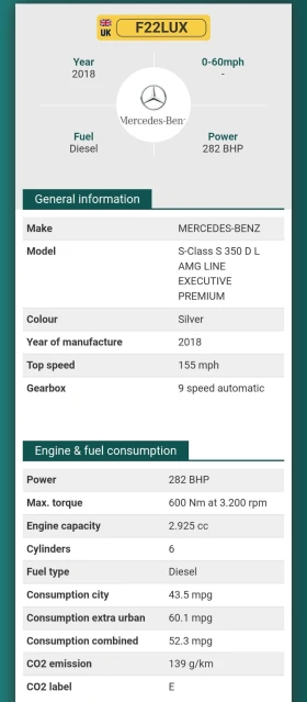 Обява за продажба на Mercedes-Benz S 350 Long AMG LINE EXECUTIVE PREMIUM ~24 000 EUR - изображение 9